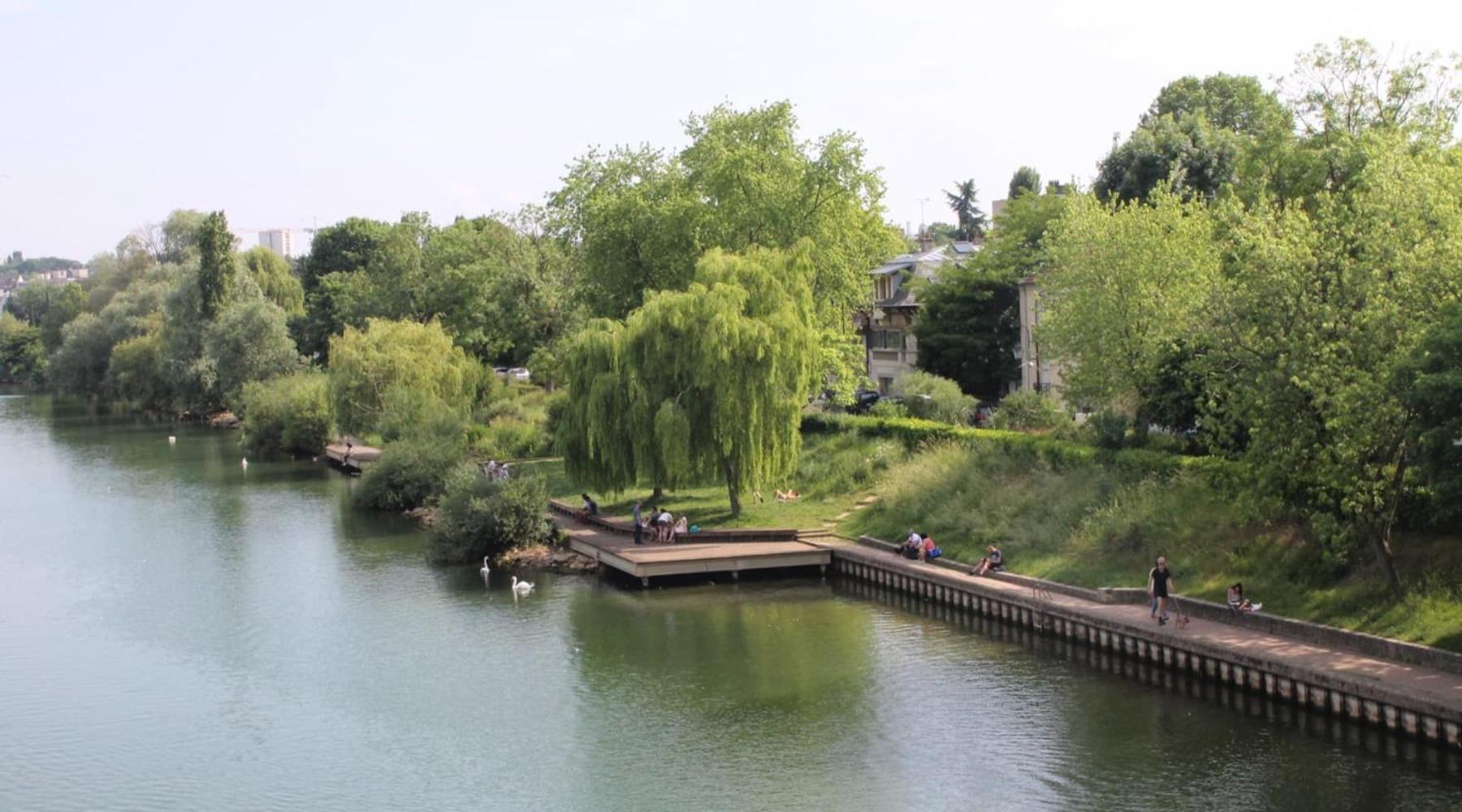 Charmant Studio Au Bord De La Marne Le Perreux Sur Marne Bagian luar foto